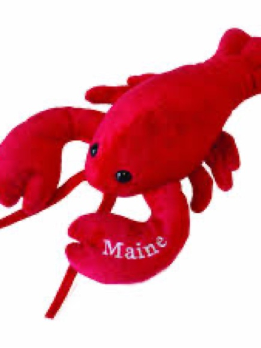 Cuddly Maine Mary Meyer Lobster and Rhode Island Lobbie Lobster Red Plush Toy